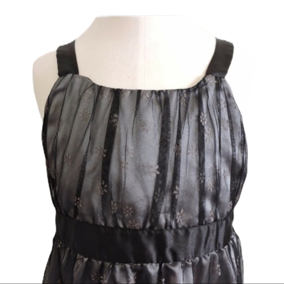 George Girls Party Dress Lace Overlay Tulle 14 - Picture 1 of 6